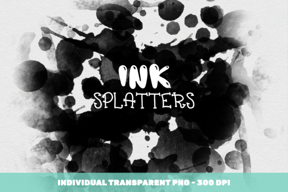 Dynamic Ink Splatters for Modern Design