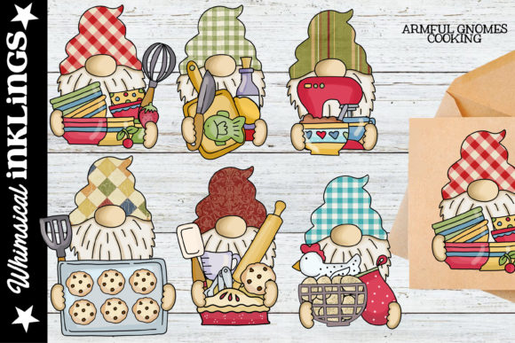 Elevating Digital Craftsmanship: The Strategic Value of the Armful Gnomes Cookie Clipart Set
