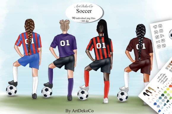 Elevating Your Creative Projects with Soccer Clipart, Soccer Gifts, and Custom Clips