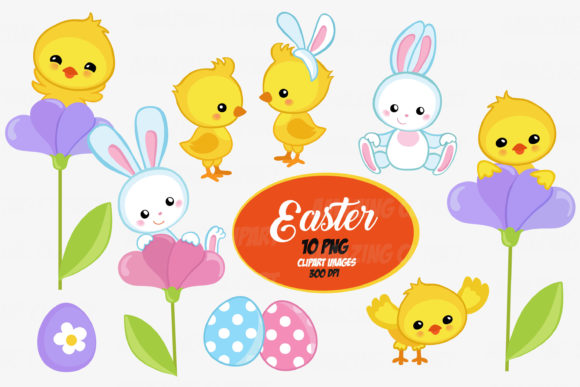 Elevating Your Spring Projects with High-Quality Easter Clipart
