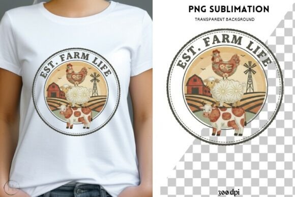 Rustic Farm Life PNG Design Guide