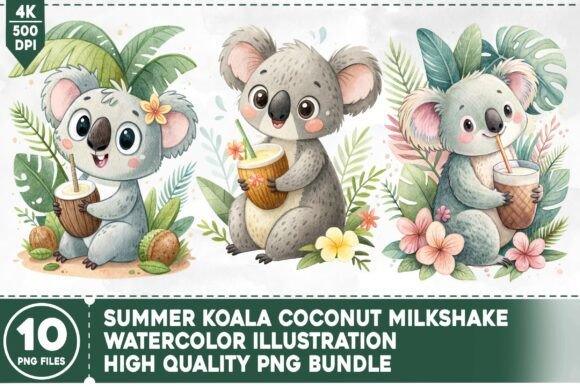 Summer Koala Coconut Milkshake Bundle