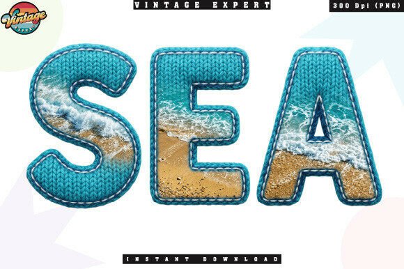 Unlocking Coastal Creativity: A Guide to Using the SEA Beach Vibes Crochet Yarn PNG for Modern Design